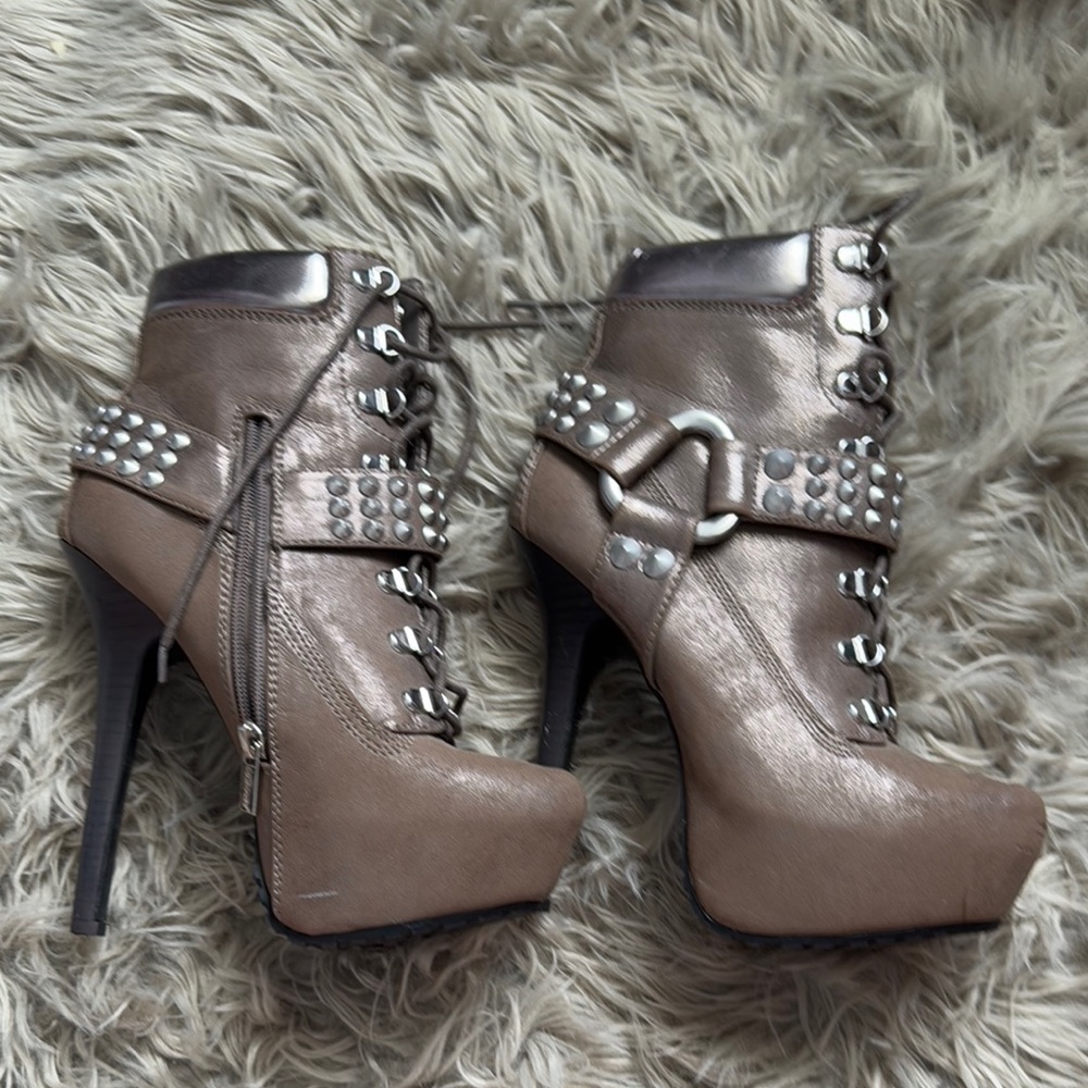 Stylish Women's High Heel Ankle Boots